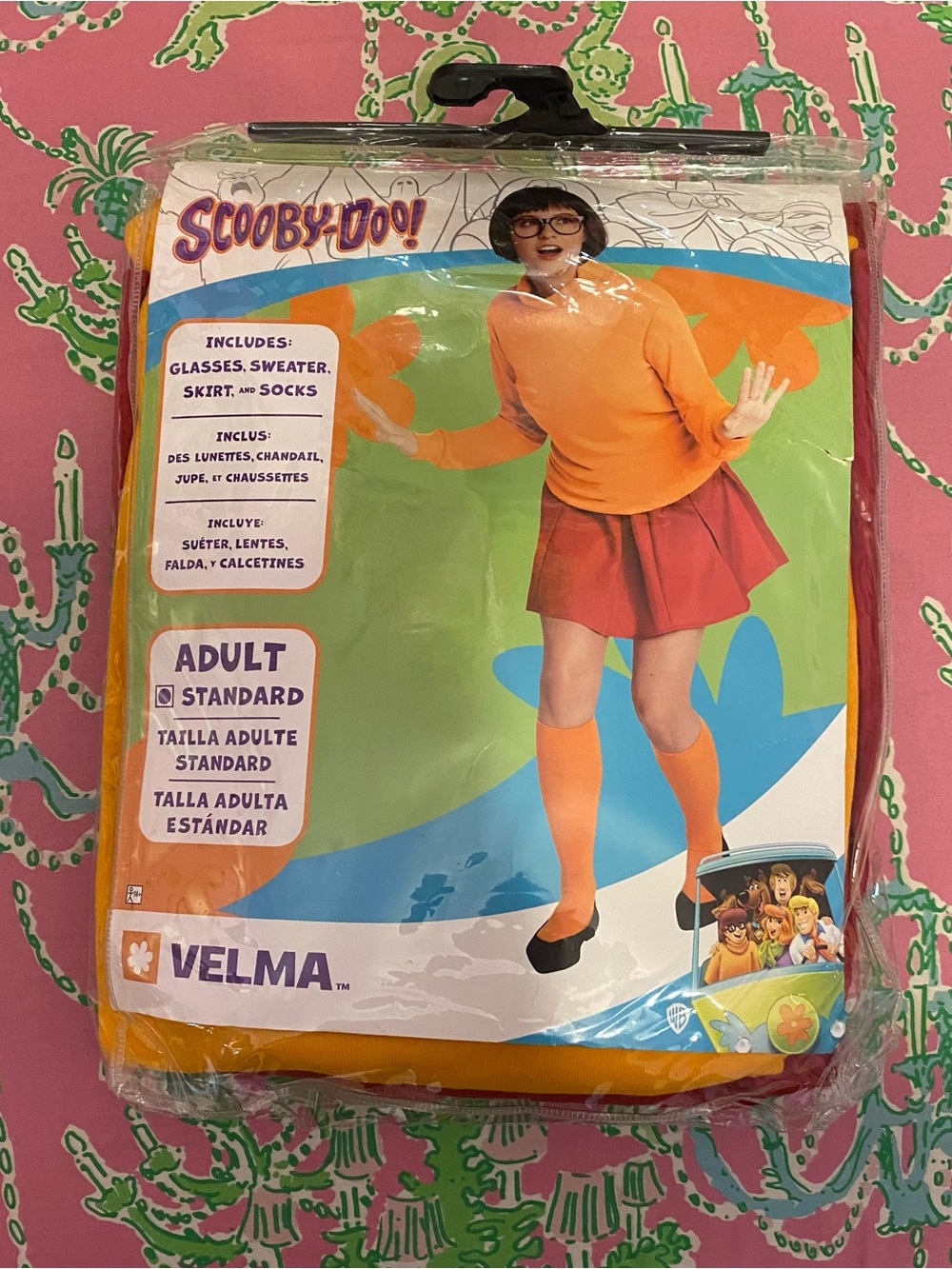 Modern Hero Scooby Doo Velma Costume adult standard size